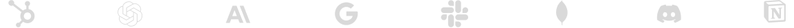 Connect with any LLMs and APIs for your agent
